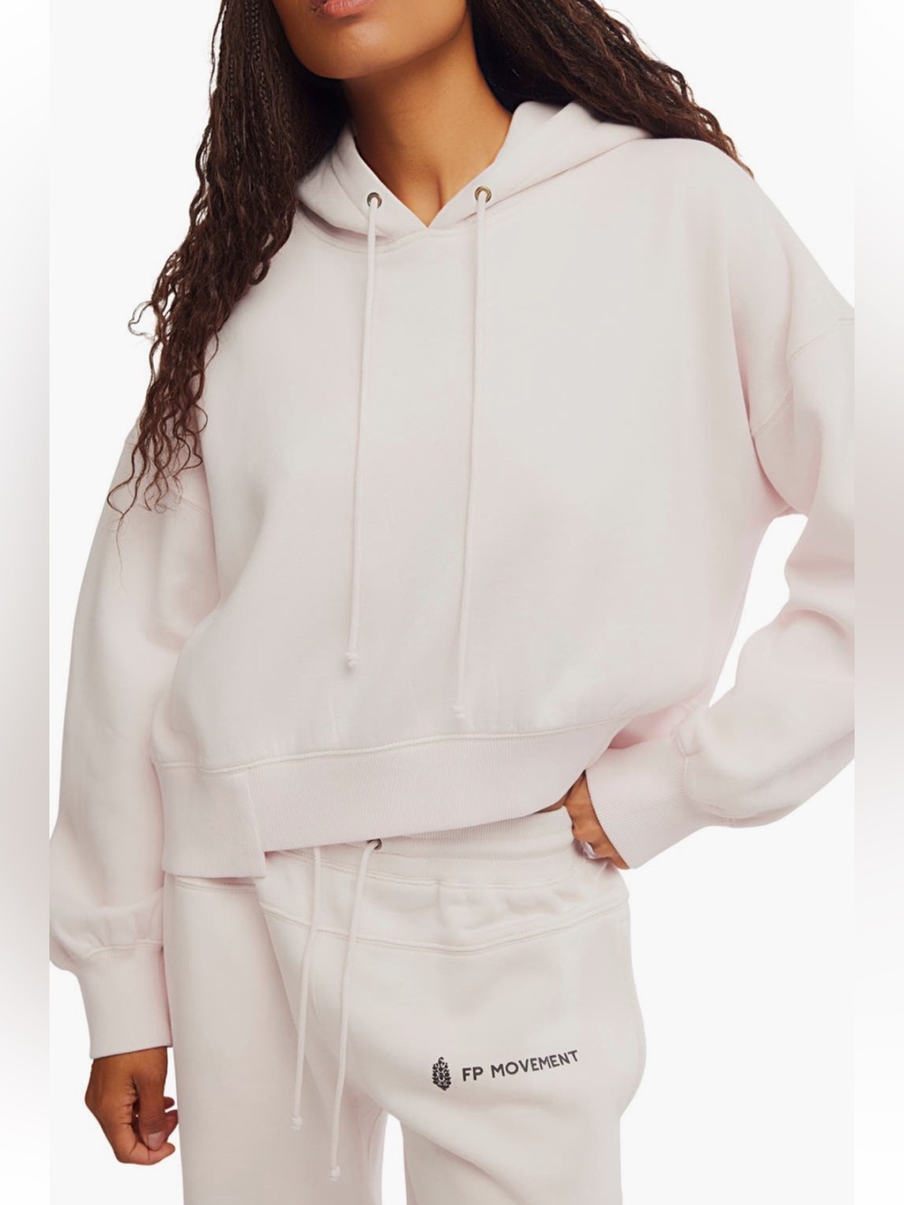 FP Movement Rose Washed Undefeated Set Large Hoodie Joggers Matching Set NWT - Picture 4 of 7